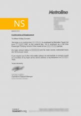 Employment Confirmation - NS - EN